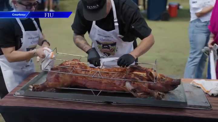 FIU hosts community pig roast at Shula Bowl tailgate