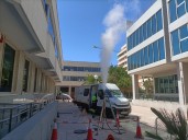 Aguas de Cádiz moderniza el saneamiento en San José con una técnica sin zanja