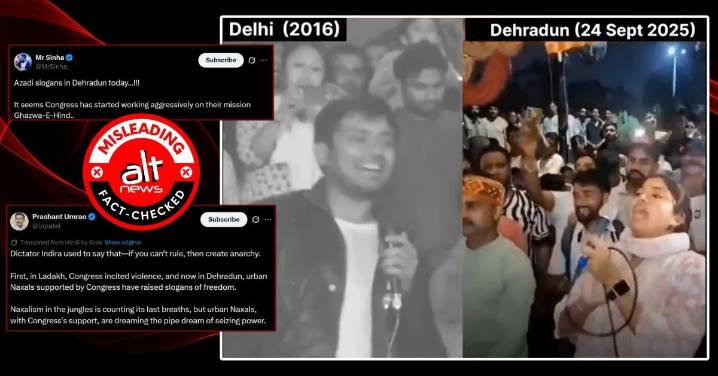 ‘Azadi’ slogans in Uttarakhand not a call for ‘Ghazwa-E-Hind’ but protests over paper leak for state recruitment exam