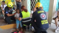 Sufren 8 alumnas de golpe de calor en pleno partido de futbol en Santa Catarina
