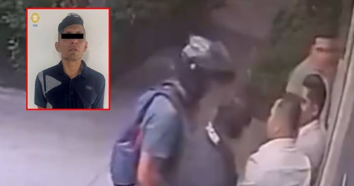 Escondió vehículo que usaron en asalto en CDMX y lo detienen: robo duró segundos (VIDEO)