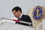Marco Rubio llega a Palacio Nacional para reunión con Sheinbaum