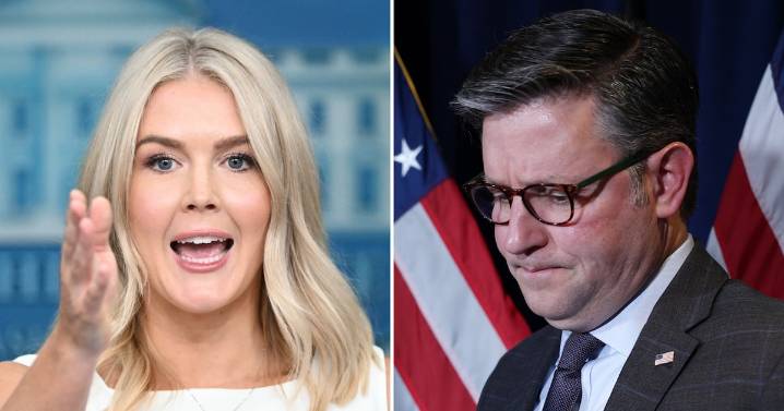 Karoline Leavitt Blows Up Mike Johnson’s Odd Donald Trump