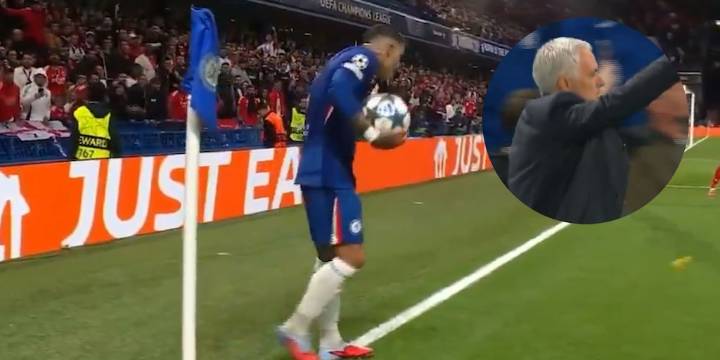 La agresión que sufrió Enzo Fernández en Chelsea-Benfica por la Champions: el gesto de Mourinho para protegerlo