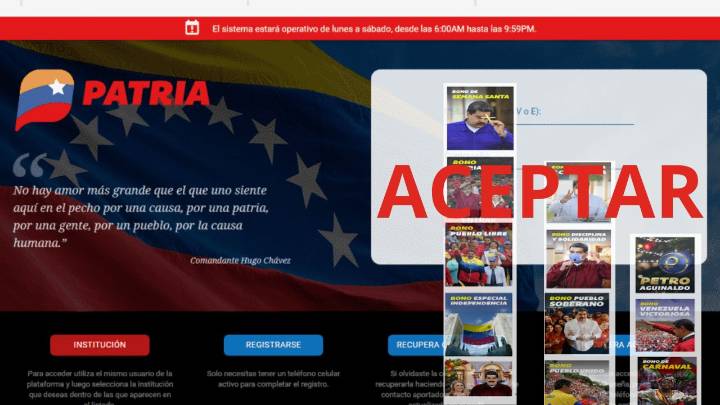 Entregas PATRIA y sus montos: Activos del 8 al 13 de septiembre