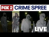 Detroit burglary crew hits second location in two weeks