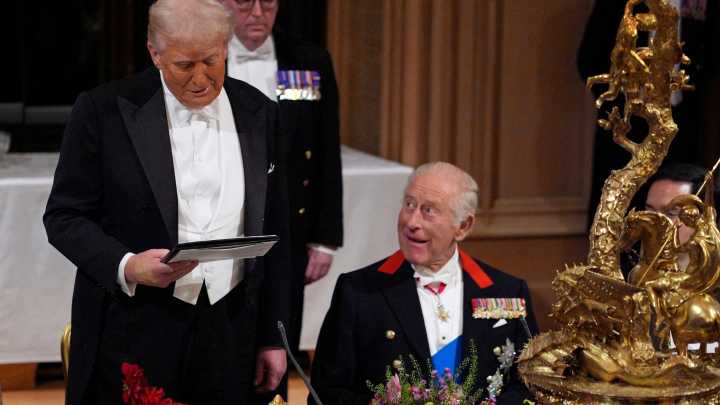 Pomp and protests for Trump’s unprecedented second U.K. state visit