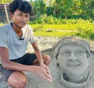 Masterful Sand Tribute To Zubeen Garg Captivates Dibrugarh On Brahmaputra Banks
