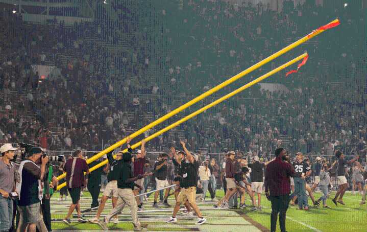 Mississippi State fined $500K after storming field in celebration of win over Arizona State