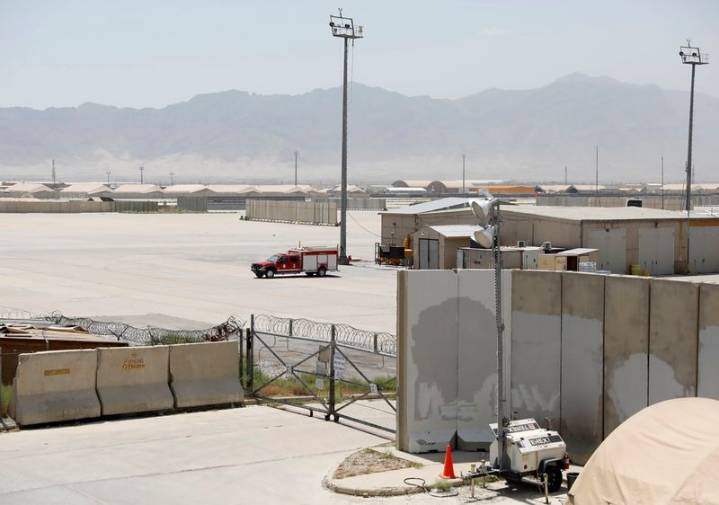 Trump says he is speaking with Afghanistan regarding Bagram air base