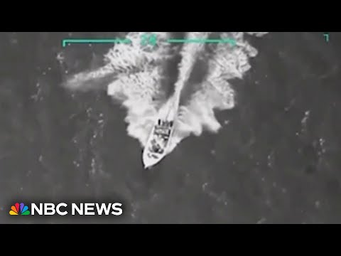 Trump says U.S. struck Venezuelan boat carrying 'massive amounts of drugs'