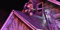 Dog alerts owner to house fire in rural Washington County