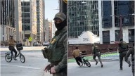Ciclista burla a agentes de ICE y escapa de redada masiva: el momento de película quedó grabado en video