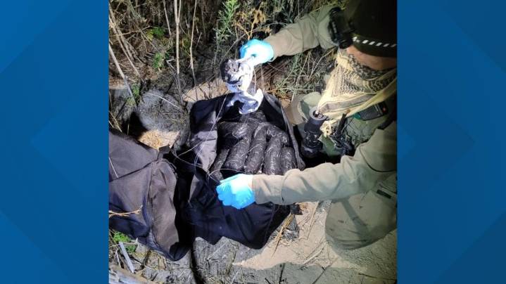 San Diego Border Patrol seizes 27 pounds of meth from 16