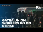Greater Attleboro Taunton Regional Transit Authority union workers go on strike