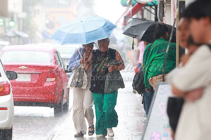 Clima en Yucatán: semana de lluvias fuertes y tormentas eléctricas