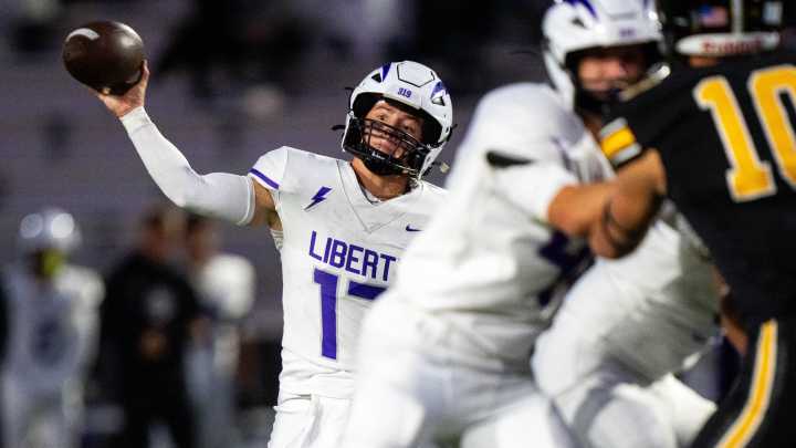 Iowa City Liberty QB Reece Rettig talks rivalry win over IC West