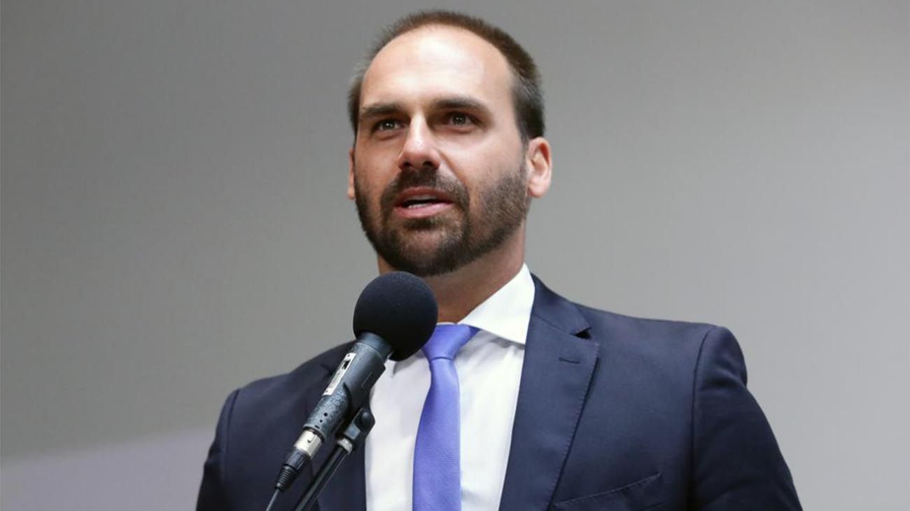 Fiscalía de Brasil acusó a Eduardo Bolsonaro por presionar con sanciones desde EE.UU.