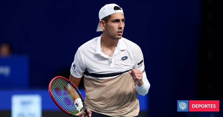 Alejandro Tabilo se estrenó con triunfazo en Chengdú: derrotó al 78° del ATP y avanzó a octavos