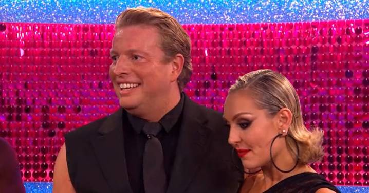 Strictly's Amy Dowden takes aim at Thomas Skinner's 'unfortunate' backstage mistake