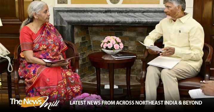 Andhra CM Chandrababu Naidu meets Finance Minister Nirmala Sitharaman, seeks funds under Purvodaya scheme