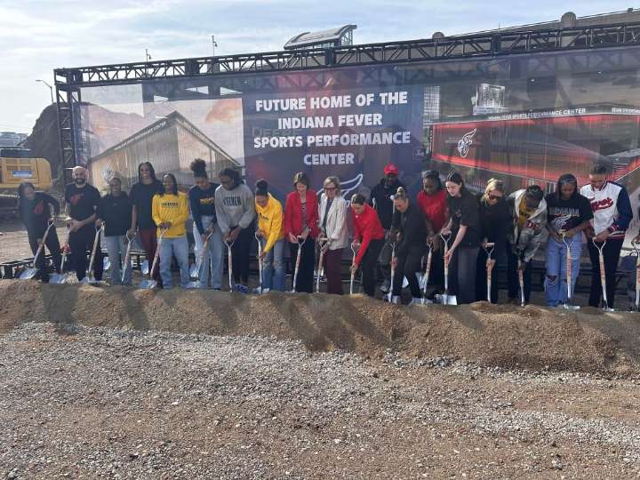 Indiana Fever Facility Breaks Ground Near Gainbridge