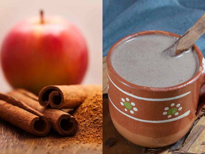 Cremoso atole de manzana y canela, delicioso y reconfortante
