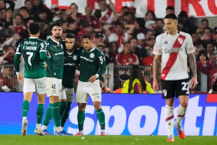 Noche caliente. River estaba para caer por nocaut, perdió por puntos y quedó en pie para la revancha con Palmeiras