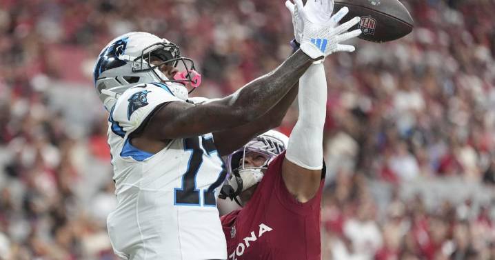 Panthers 2nd-year receiver Xavier Legette looks to push though slow start
