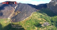 La imagen más dura de La Vuelta: El Morredero totalmente calcinado por los incendios