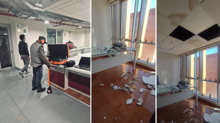 Ubicaron falla que provocó daños en el nuevo pabellón administrativo de la Unsaac