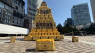 South Station art installation made of coolers explained
