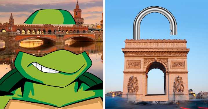 29 Playful Illustrations That Make Famous Places Look Completely Different