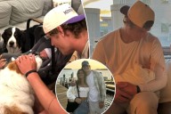 J.J. McCarthy's fiancée shares new photo of baby boy after giving birth