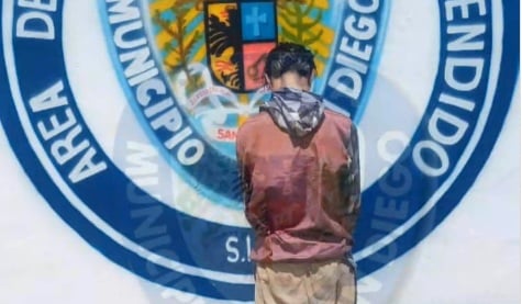 Intenta agredir a su madre y es detenido en flagrancia