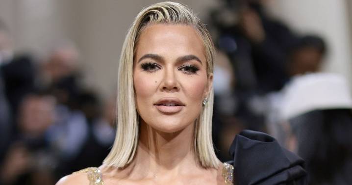 Khloe Kardashian Turns Head in Lavender Bra Top & Pants