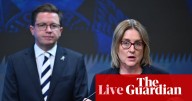 Australia news live: Victoria’s police minister to propose national machete ban as amnesty program nets more than 1,300 knives