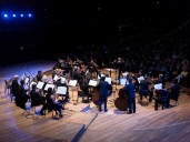 De la mano de Haydn, Mozart y Beethoven, el Ensamble Concentus BA brilló en el Palacio Libertad y lucho contra la tormenta de Santa Rosa