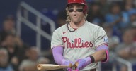 Viral ballpark dispute turns sweet as Phillies' Bader gifts bat to young fan