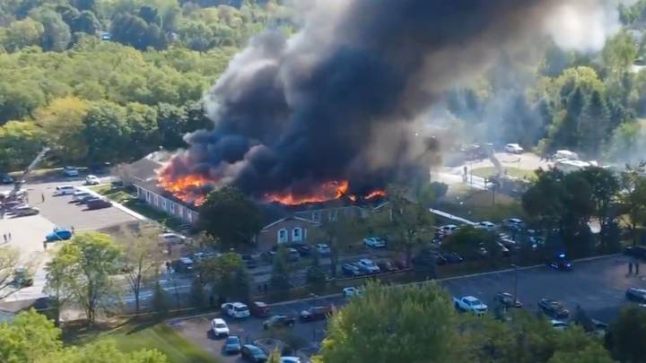 2 people dead and 8 wounded in a shooting and fire at a Michigan church, police say