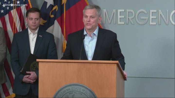 North Carolina declares state of emergency ahead of potential tropical impacts
