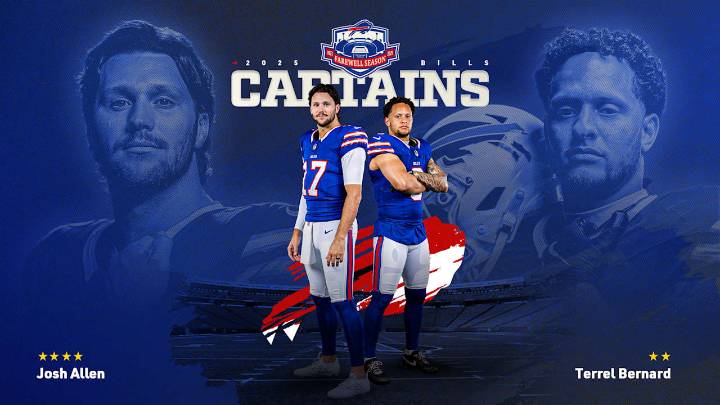 Bills announce 2025 team captains
