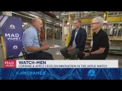 Apple CEO Tim Cook talks new health features rolling out in the Apple Watch