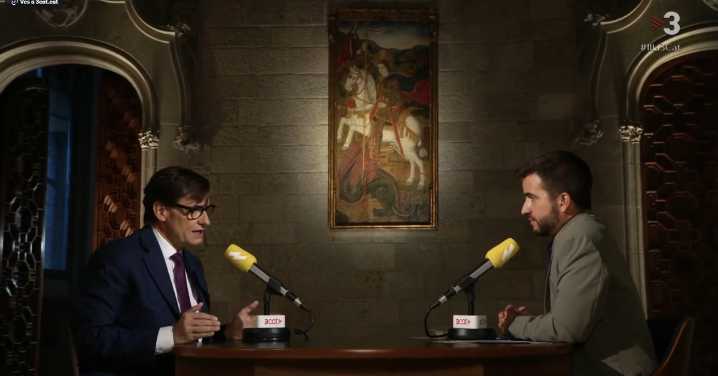 Ustrell y la entrevista lúgubre al presidente Isla