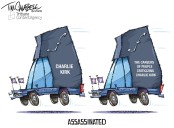 Cartoon: Assassinated