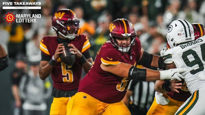 5 takeaways from Washington's TNF loss to Green Bay