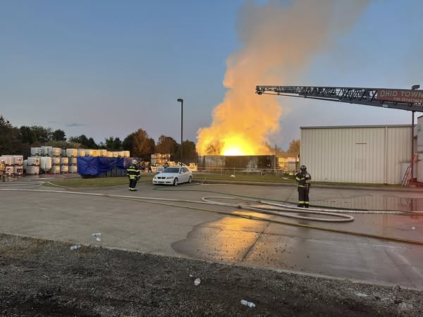 Those exposed to ash from Newburgh fire urged to seek medical attention