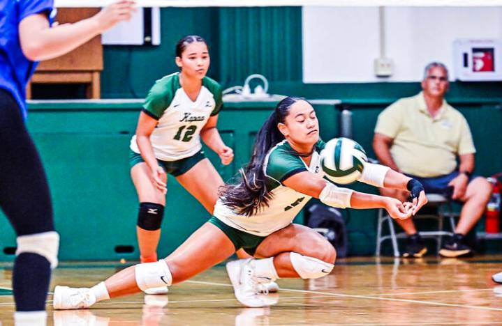 Warriors dig out Kauai Interscholastic Federation girls volleyball first round