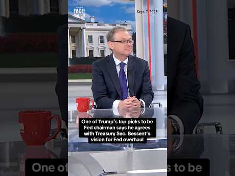 Hassett on potentially overhauling the Federal Reserve #shorts