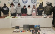Detienen a 5 miembros de Los Bonitos en Acolman, Edomex; tenía su base de operaciones en Iztapalapa